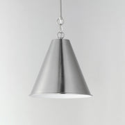 Veritas 12" Pendant in Satin Nickel