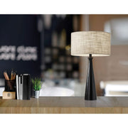 Linda Table Lamp in Black