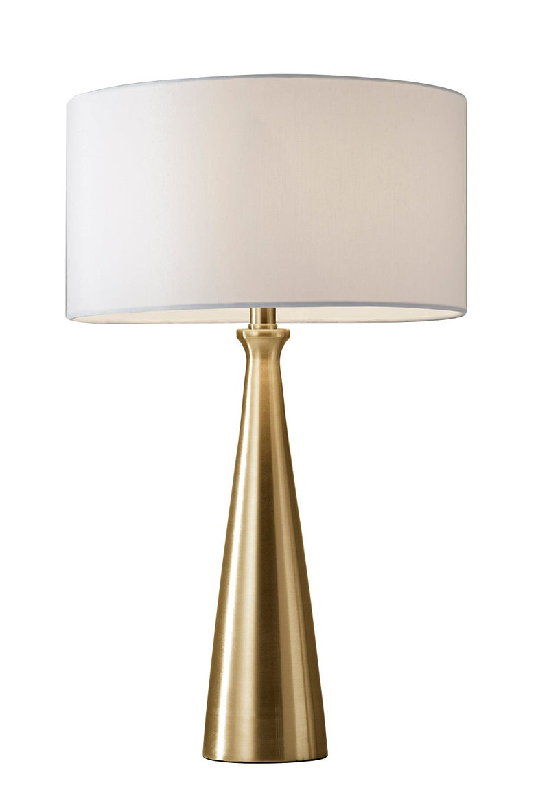 Linda Table Lamp in Antique Brass
