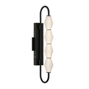 Geode 27" Integrated LED Outdoor Wall Sconce in Matte Black