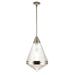 Hargreaves One Light Pendant in Polished Nickel