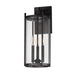Belfry Three Light Wall Sconce in Black