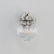 Kasbah 1 Light Wall Sconce in Satin Nickel