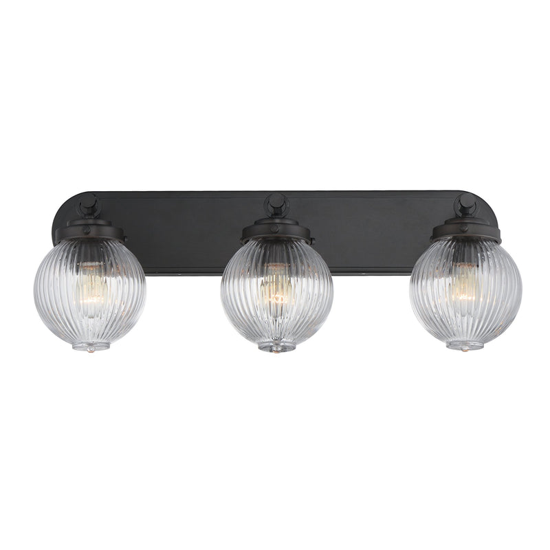 Kasbah 3 Light Bath Vanity in Oil Rubbed Bronze
