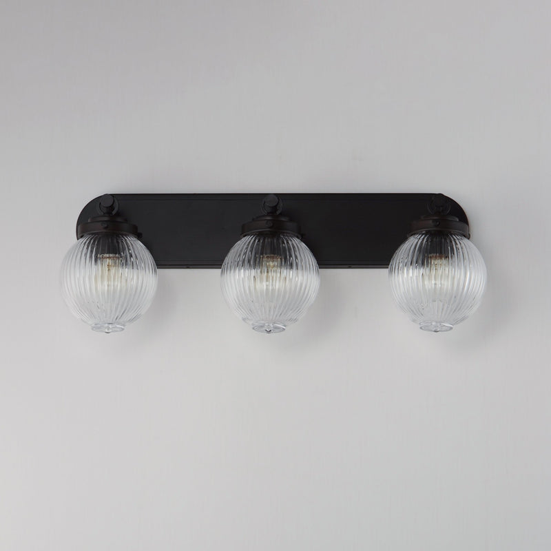Kasbah 3 Light Bath Vanity in Oil Rubbed Bronze