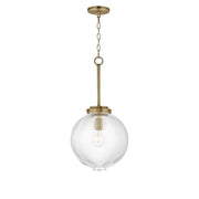 Kasbah 12" Pendant in Satin Brass
