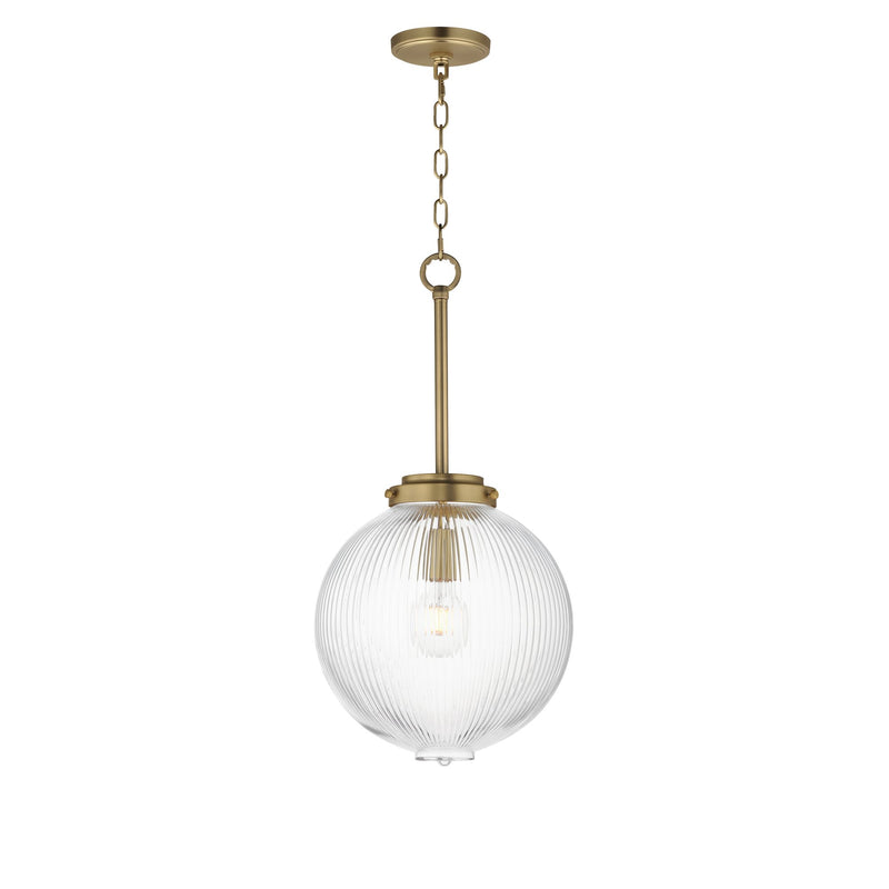 Kasbah 12" Pendant in Satin Brass