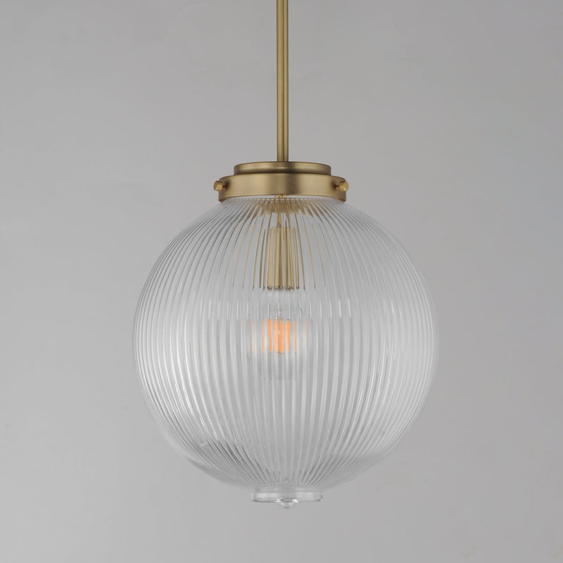 Kasbah 12" Pendant in Satin Brass