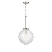 Kasbah 12" Pendant in Satin Nickel