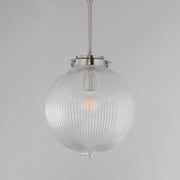 Kasbah 12" Pendant in Satin Nickel