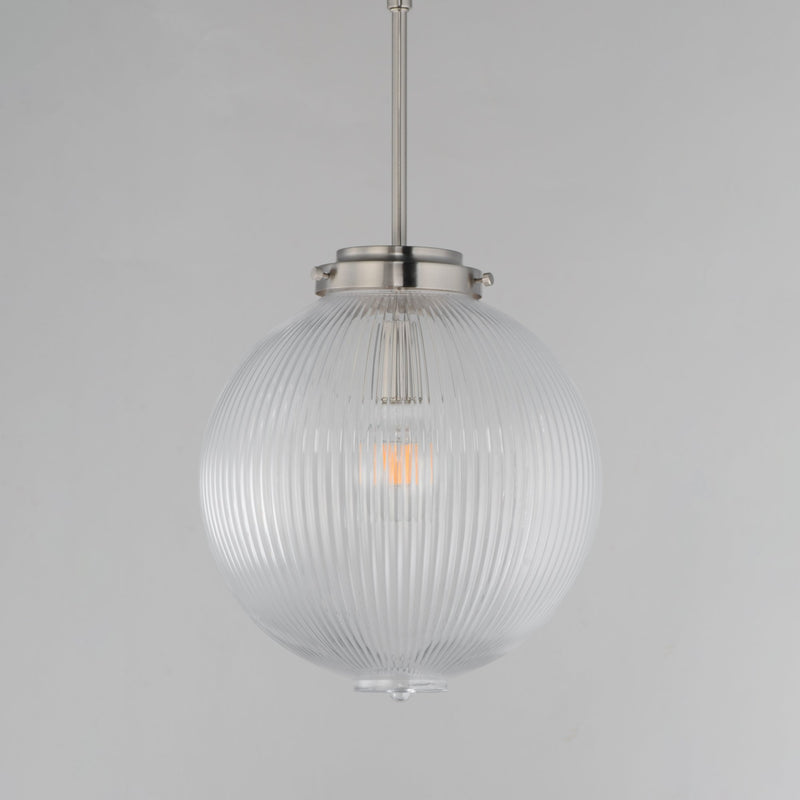 Kasbah 12" Pendant in Satin Nickel