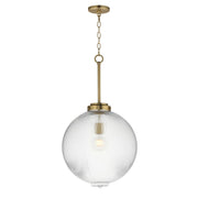 Kasbah 16" Pendant in Satin Brass