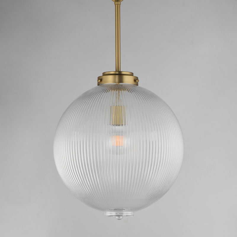 Kasbah 16" Pendant in Satin Brass