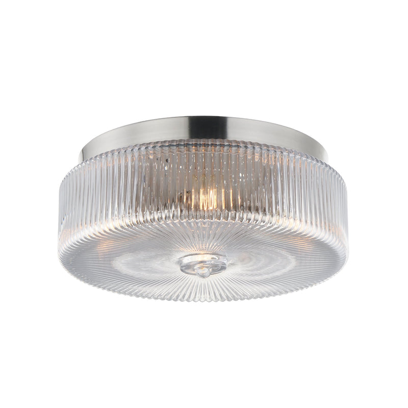Kasbah 4 Light Flush Mount in Satin Nickel