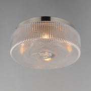 Kasbah 4 Light Flush Mount in Satin Nickel