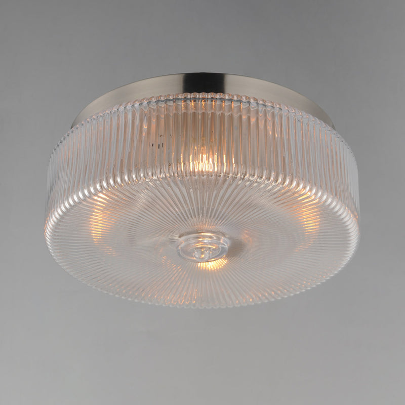 Kasbah 4 Light Flush Mount in Satin Nickel