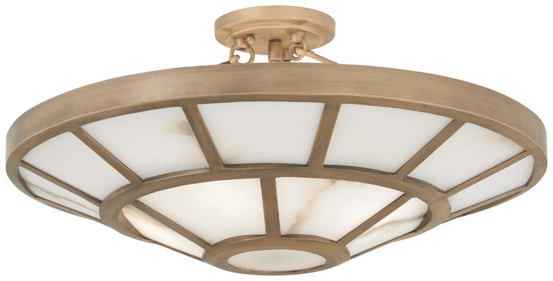 Istria 4-Light Semi-Flush Mount in Ashen Gold