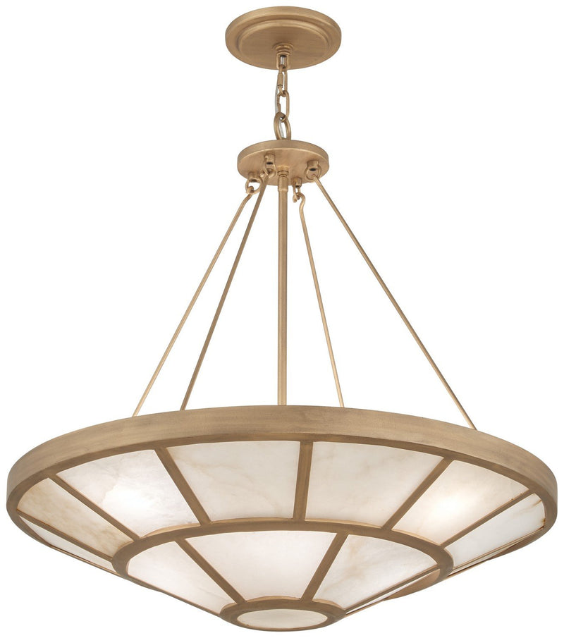 Istria 8-Light Pendant in Ashen Gold