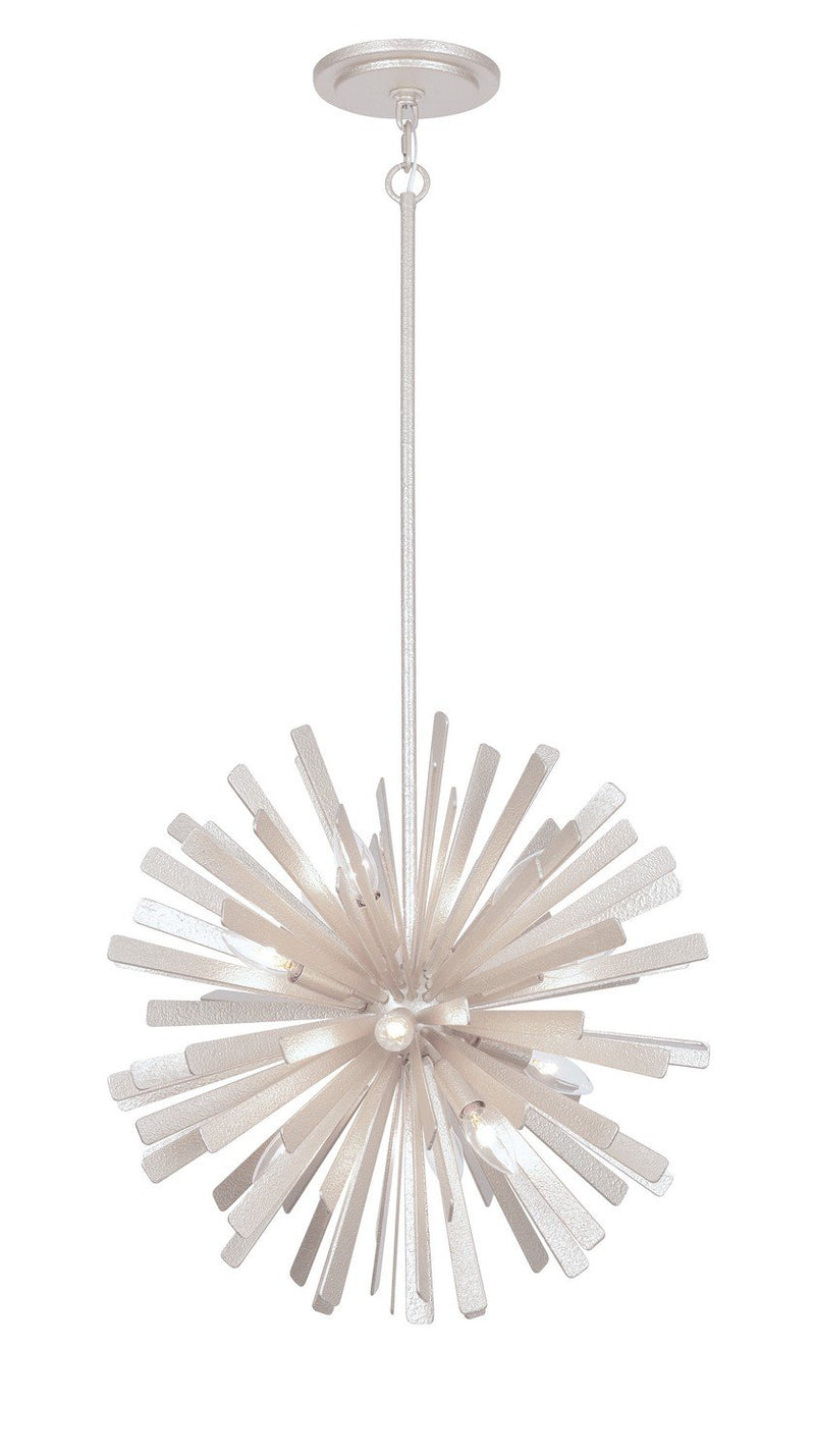 Confluence 12-Light Pendant in Piastra White