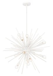Bessel 15-Light Chandelier in Sand White