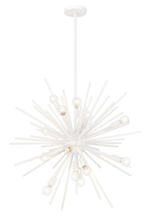 Bessel 15-Light Chandelier in Sand White