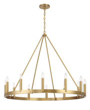 Dutton 12-Light Chandelier in Signature Brass