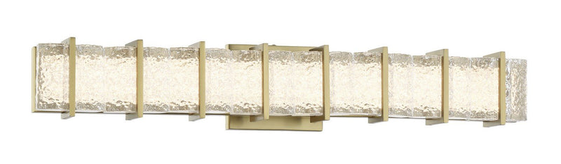 Sevryn 27.5" LED Bath Vanity Light in Soft Brass