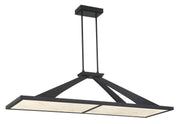 Stiles LED Linear Pendant in Sand Coal Black