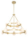 Zill LED Pendant in Lily Gold