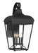 Marquee Four Light Outdoor Wall Mount in Sand Coal