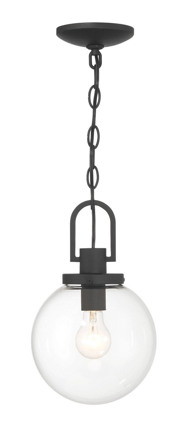 Wenston Outdoor Pendant in Sand Coal
