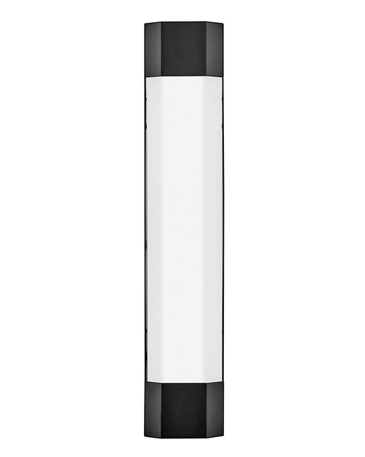 Facet Large Outdoor Wall Sconce in Black