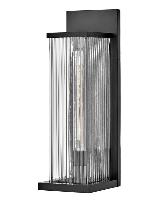Torrent Large Outdoor Wall Lantern in Black