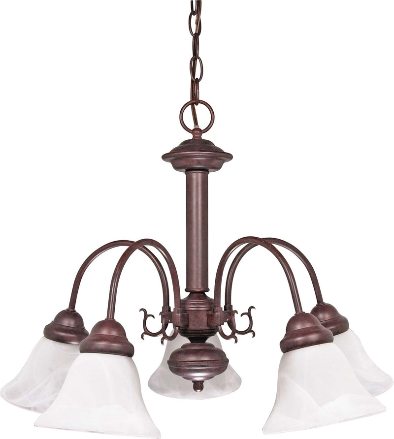 Ballerina 5-Light Chandelier in Old Bronze