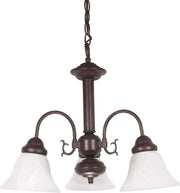 Ballerina 3-Light Chandelier in Old Bronze