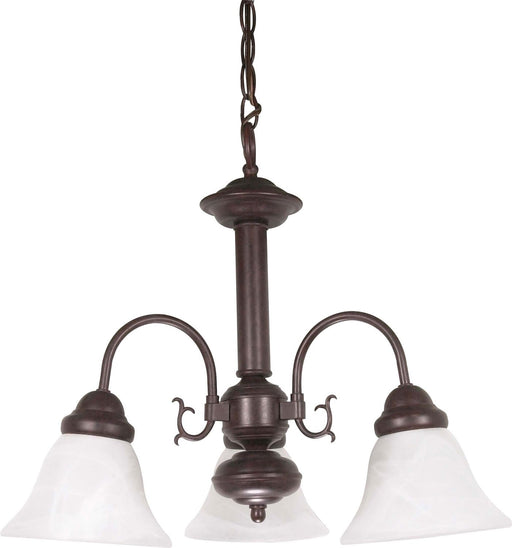 Ballerina 3-Light Chandelier in Old Bronze