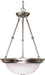 3-Light 15" Pendant in Brushed Nickel