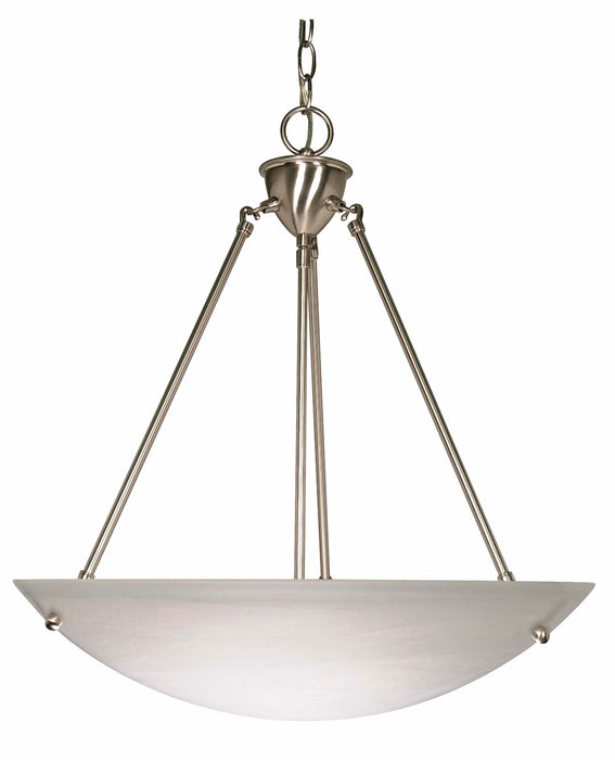 3-Light Pendant in Brushed Nickel