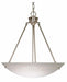 3-Light Pendant in Brushed Nickel