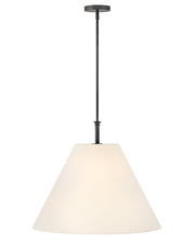 Greta Pendant in Blackened Brass