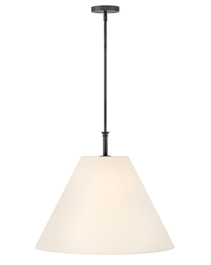 Greta Pendant in Blackened Brass