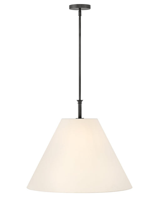 Greta Pendant in Blackened Brass