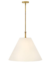 Greta Pendant in Heritage Brass