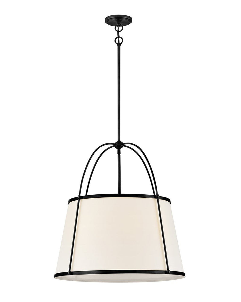 Clarke 4-Light Pendant in Black