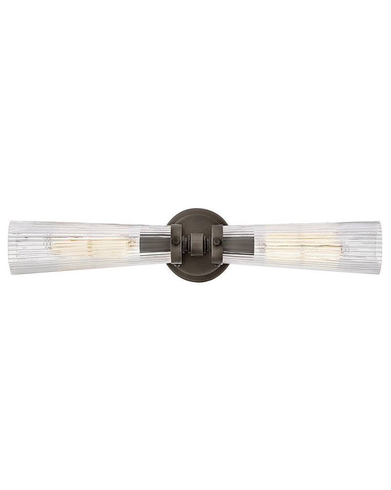 Jude 2-Light Bath Vanity Light in Black Oxide