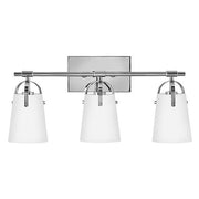 Foster 3-Light Bath Vanity Light in Chrome