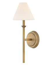 Greta Bath Sconce in Heritage Brass