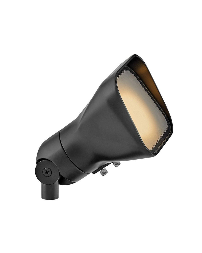 Accent Line Voltage Flood Light in Satin Black