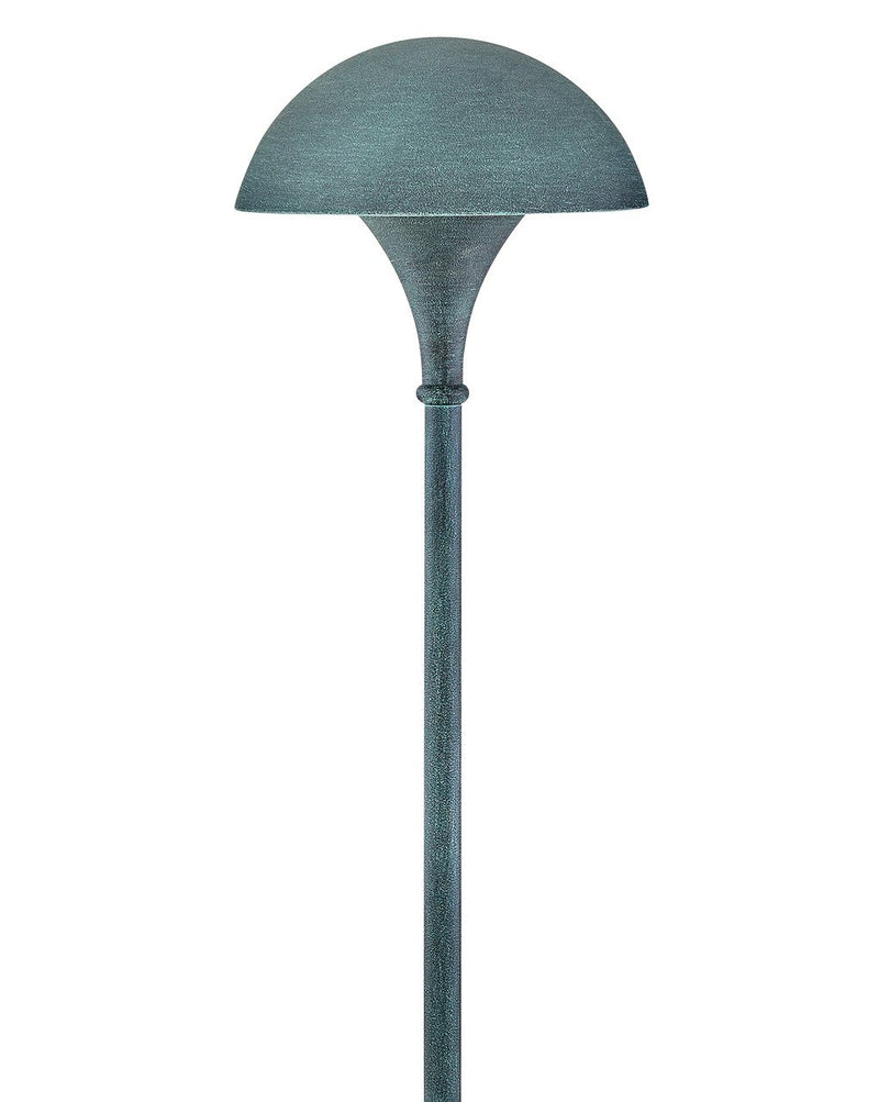 Mushroom Path Light in Verde