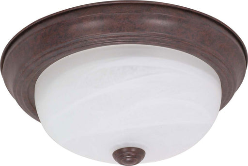 13.25" 2-Light Flush Mount in Old Bronze